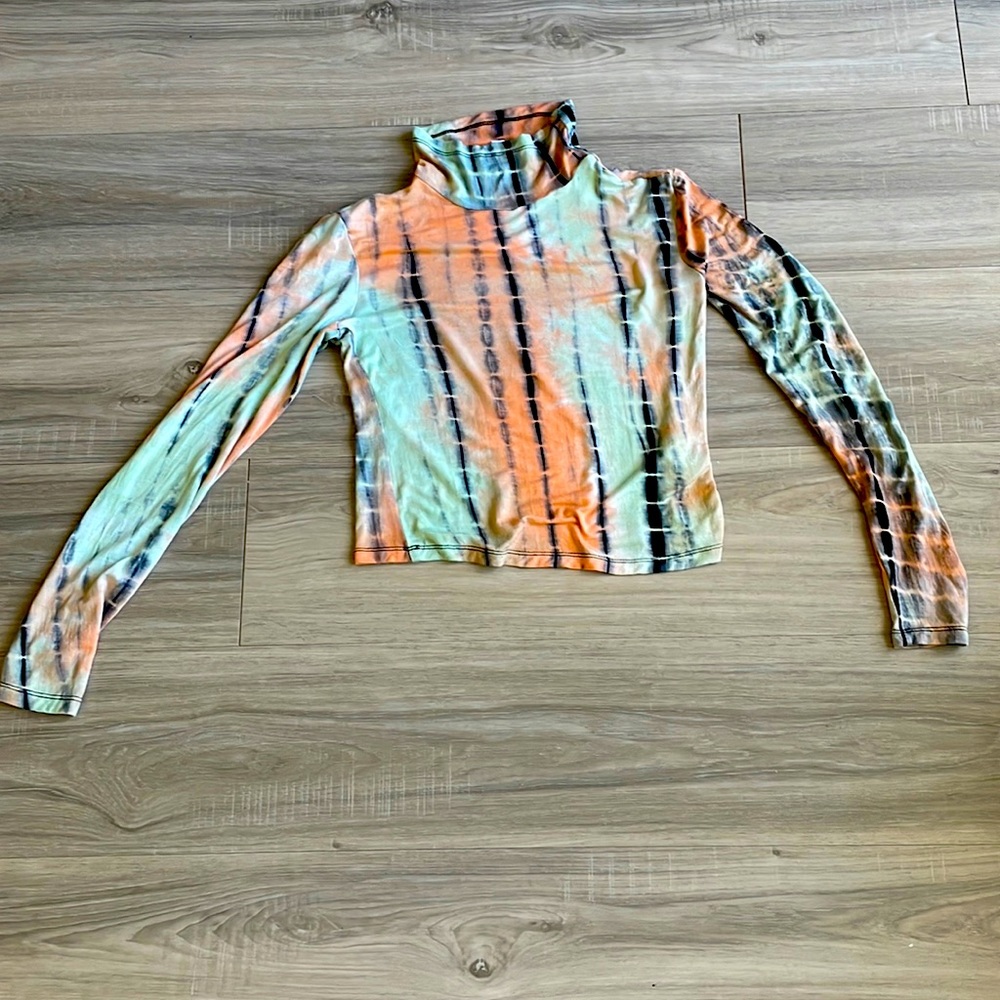 BB Dakota by Steve Madden Women’s Mock Neck Long Sleeve Crop Top Size XS